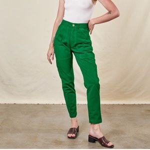 Big Bud Press Pencil Pant in Forest Green XXS